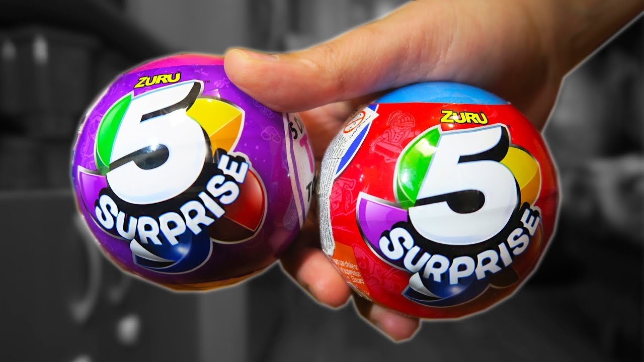 🐣 5 СЮРПРИЗОВ ЗУРУ для Мальчиков VS Девочек ШАР СЮРПРИЗ zuru 5 surprise