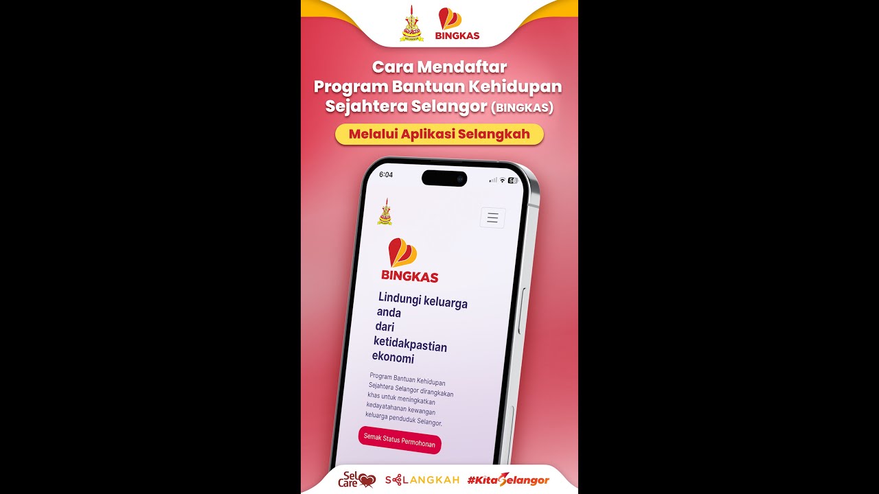 BINGKAS 2024: Tutorial Pendaftaran Melalui Aplikasi Selangkah (Dengan Suara Latar)