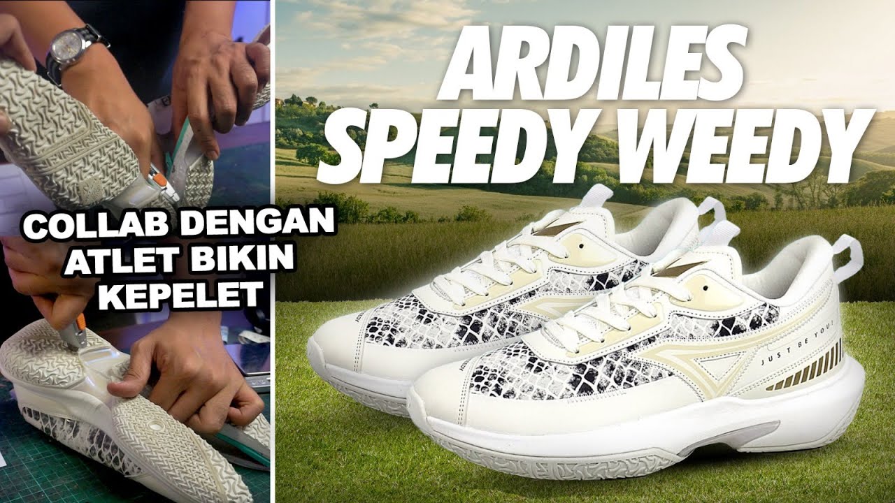 KOLABORASI DENGAN ATLET BASKET NASIONAL HASILNYA KAYA GINI! - REVIEW SEPATU ARDILES SPEEDY WEEDY