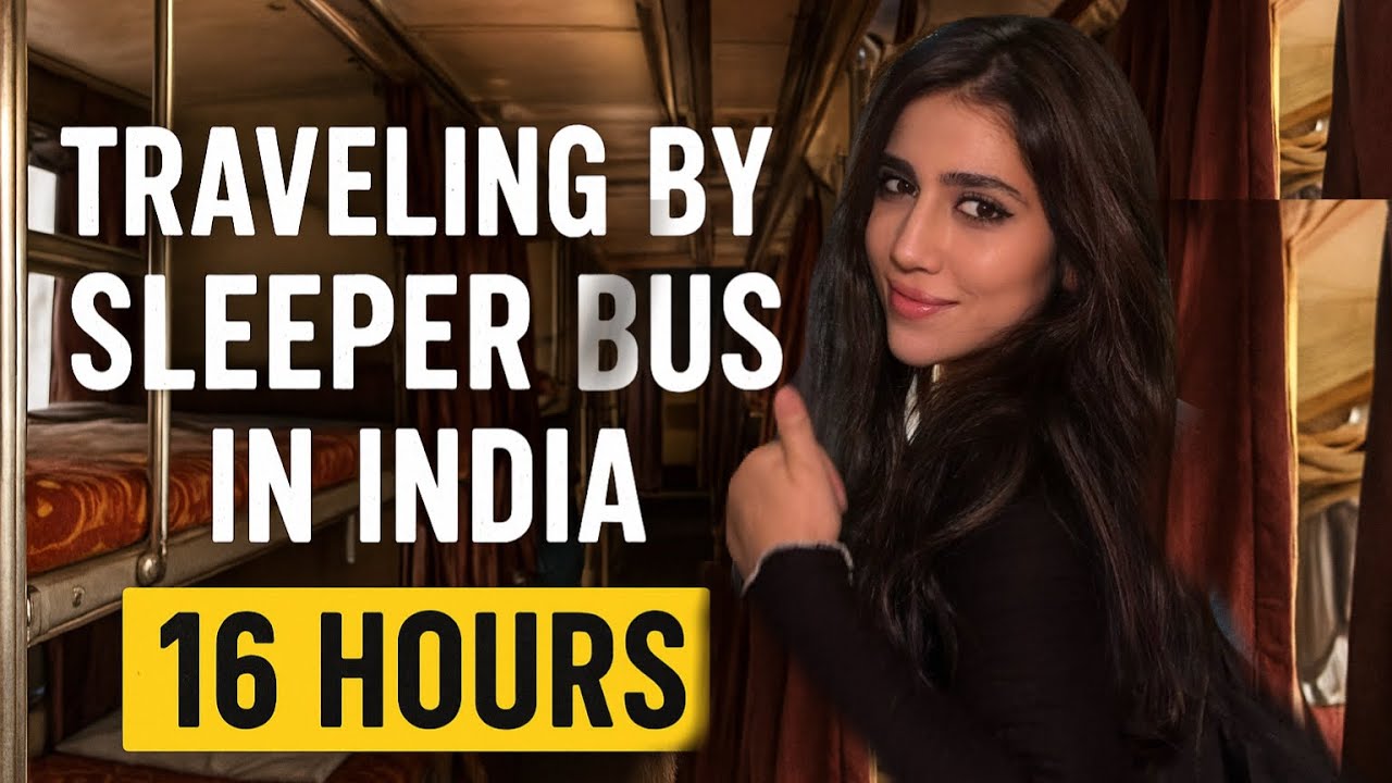 I Traveled by Sleeper Bus in India 🇮🇳 &ndash; 16 Hours to Chennai 😮