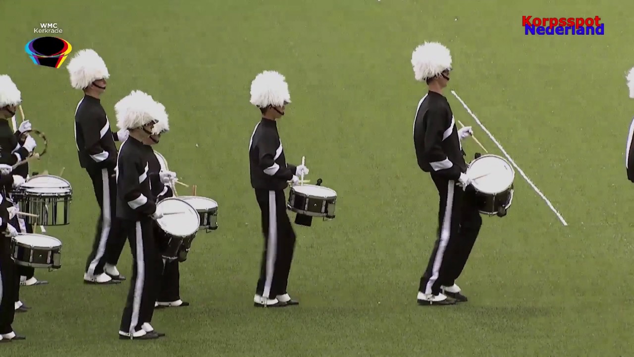 Drum- en Showfanfare Jong Advendo tijdens WMC Kerkrade 2017