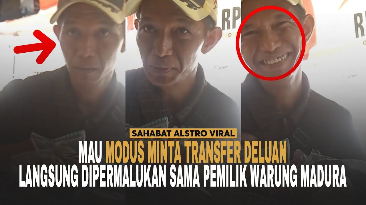 SEORANG PRIA Mau Modus Di Warung Madura, Berujung Dibikin Malu Sama Pemilik Warung.