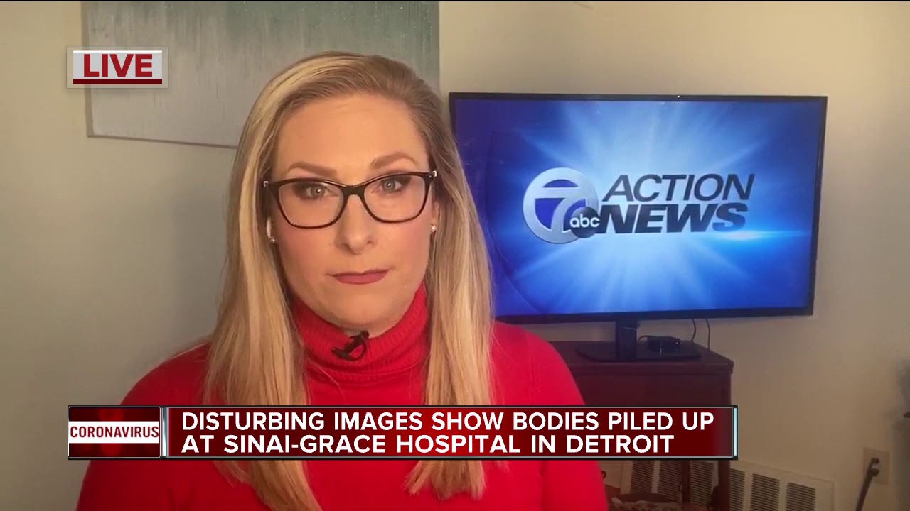 Disturbing images show bodies piled up at Sinai-Grace Hospital in Detroit