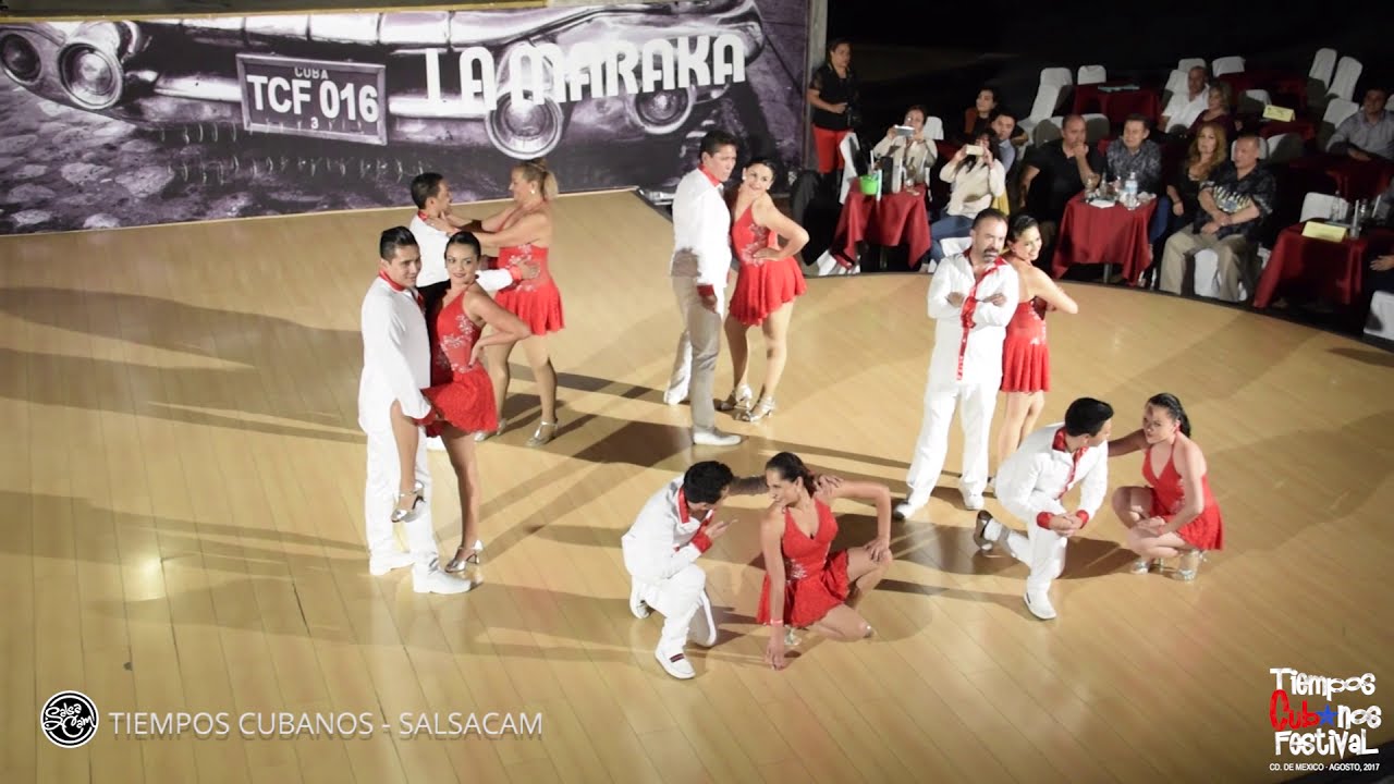 Ache y Candela Baile Salsa Rueda Casino Amateur Tiempos Cubanos
