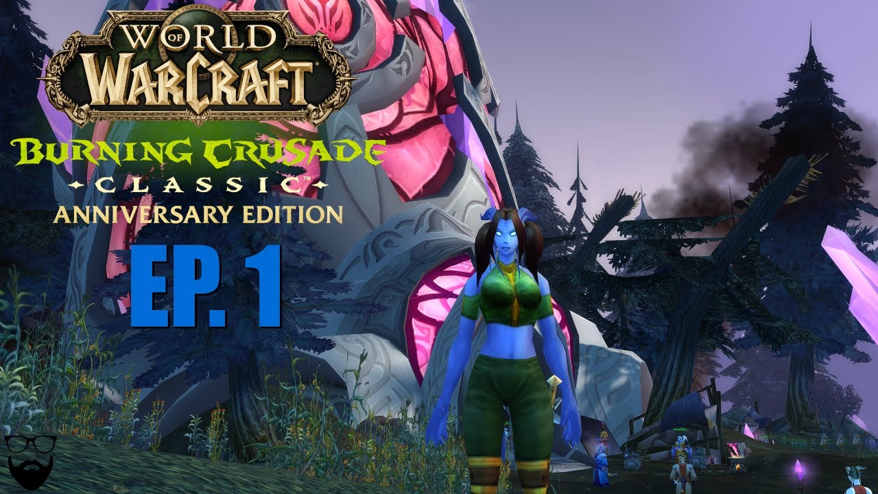 World of Warcraft The Burning Crusade Classic - Shaman - Part 1 - Thunderstrike EU - Chill Leveling