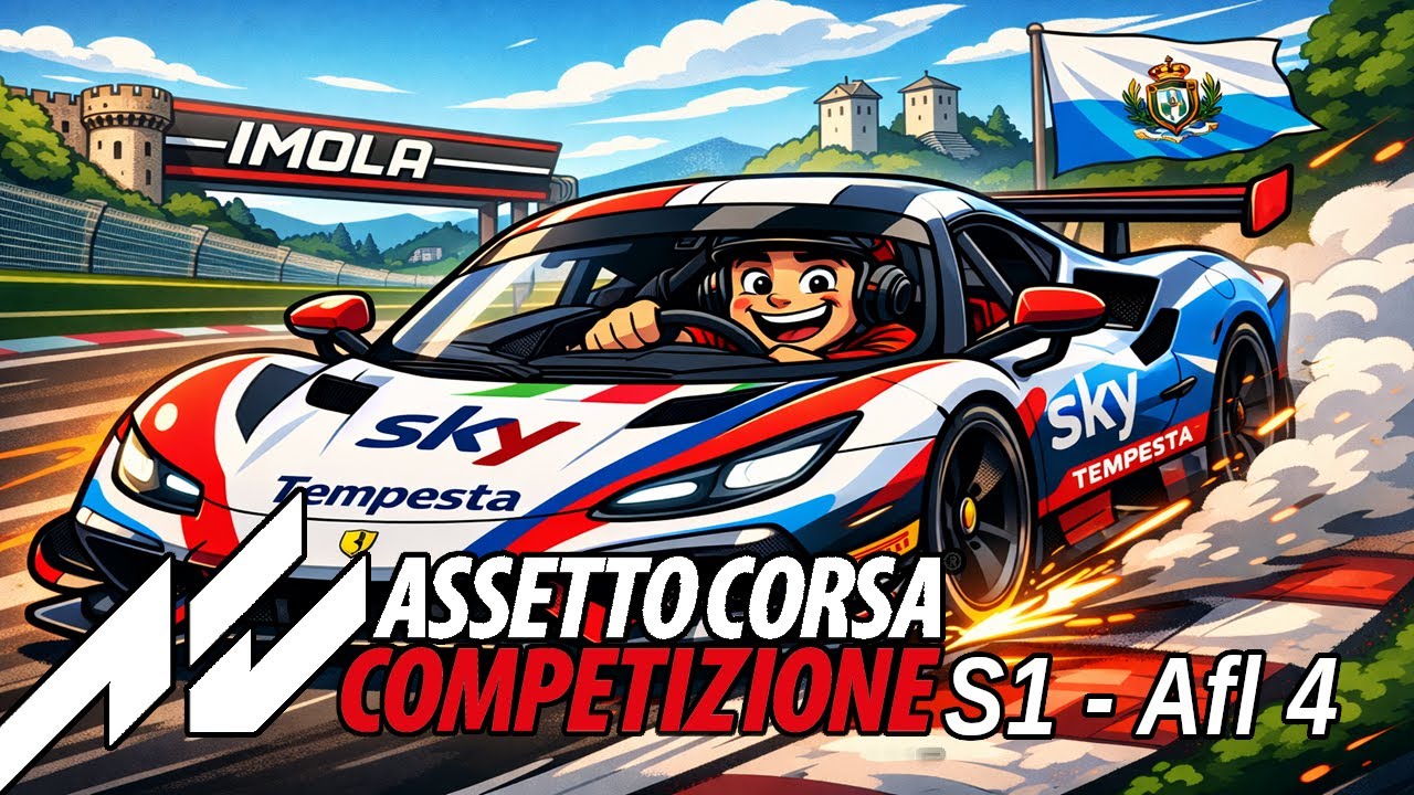 Assetto Corsa Competizione | S1 - Afl 4 | Ferrari 296 GT3 | Imola | Kansen op een sterk resultaat