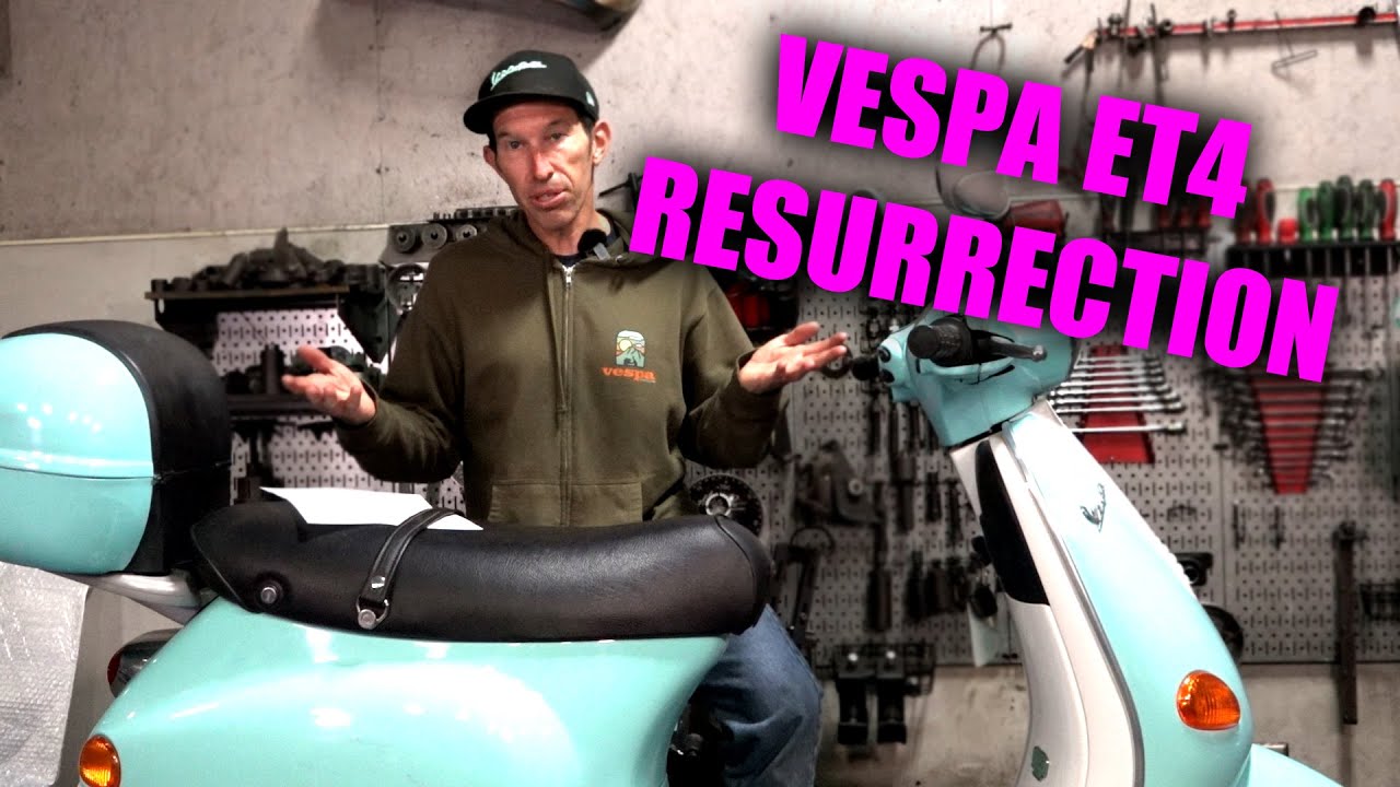 Resurrecting a Y2K Era Vespa ET4 Scooter