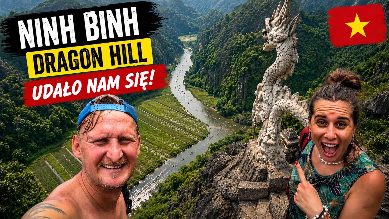#17 | Zero zabezpieczeń, strome skały&hellip; Czy było warto ryzykować? Wejście na Smoka w Ninh Binh!