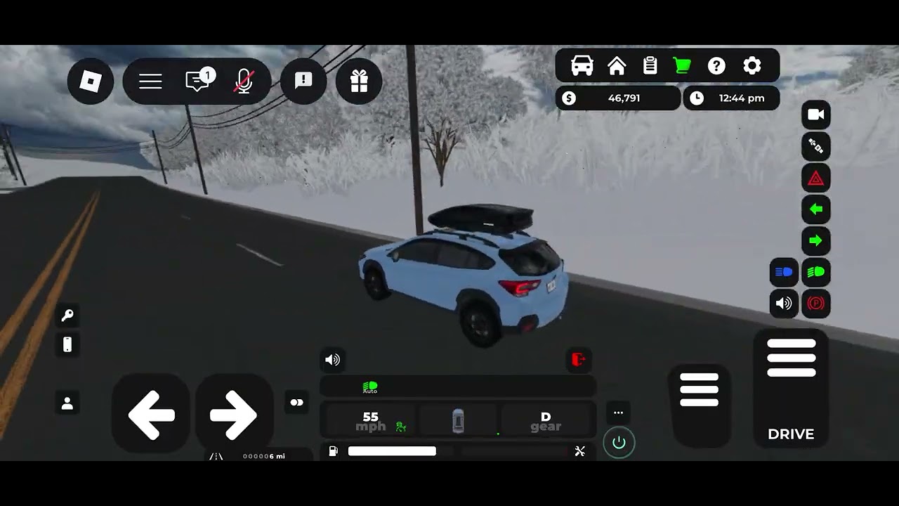 Peacefully Driving my 2023 Subaru Crosstrek (Rensselaer County Roblox)