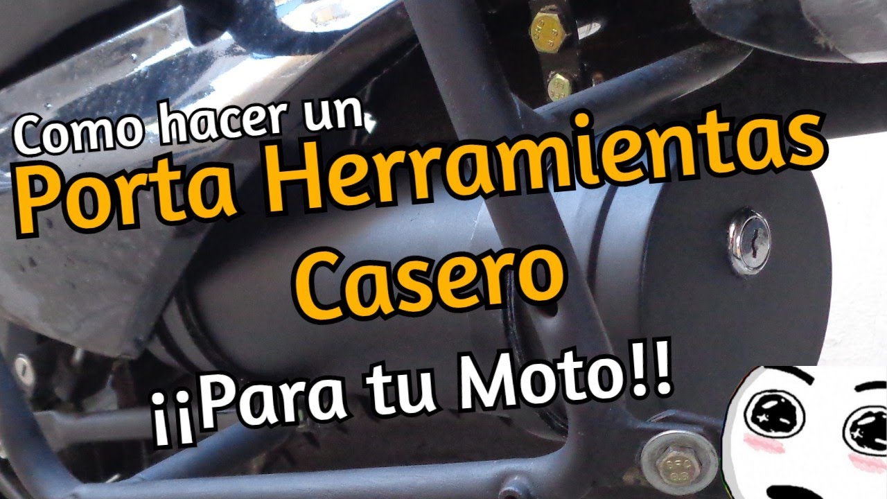 Como hacer Porta herramientas para moto