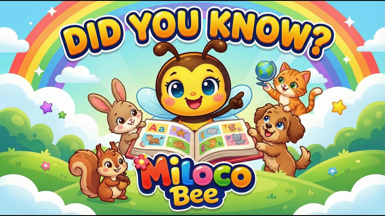 Did You Know? Fun Facts About Dog, Cat , Rabbit & Squirrel| 🐝  Miloco Bee