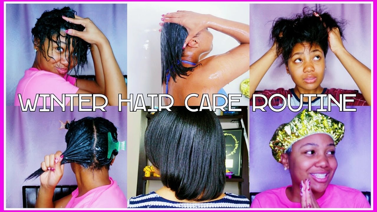 Winter Hair Care Routine: DEEP CONDITIONING & OIL ROUTINE