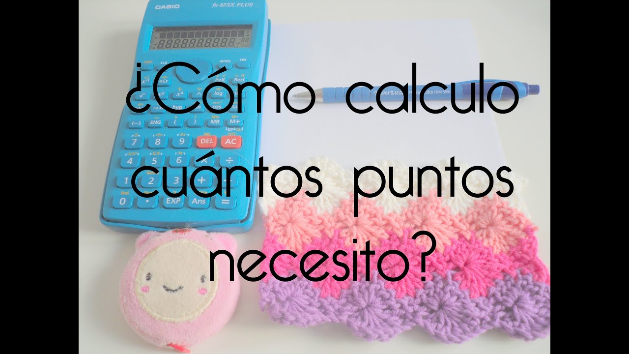 Cómo calcular puntos para una labor / DUDAS GANCHILLERAS