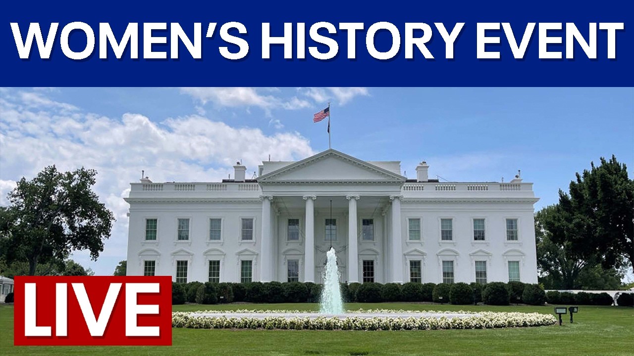 LIVE | Trump to host Women’s History Month event at White House