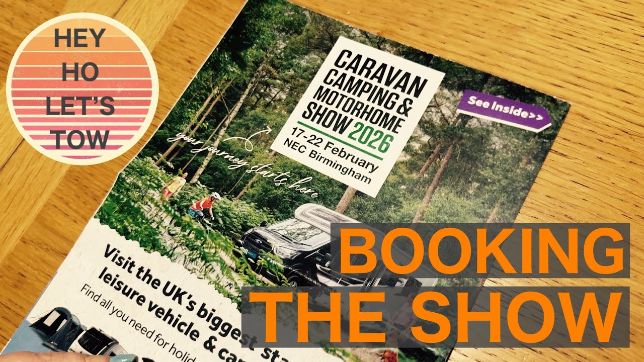 Booking the Caravan, Camping & Motorhome Show 2026 