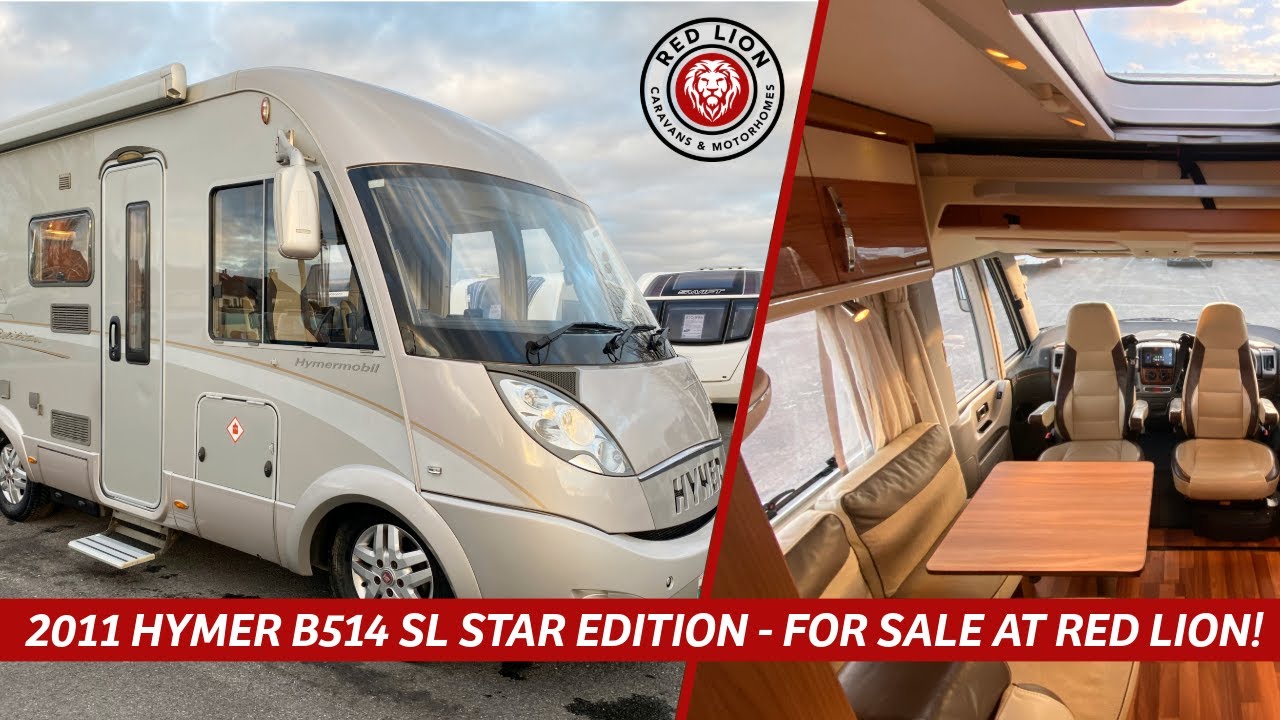 2011 HYMER B514 SL LUXURY A-CLASS MOTORHOME TOUR. FOR SALE AT RED LION!