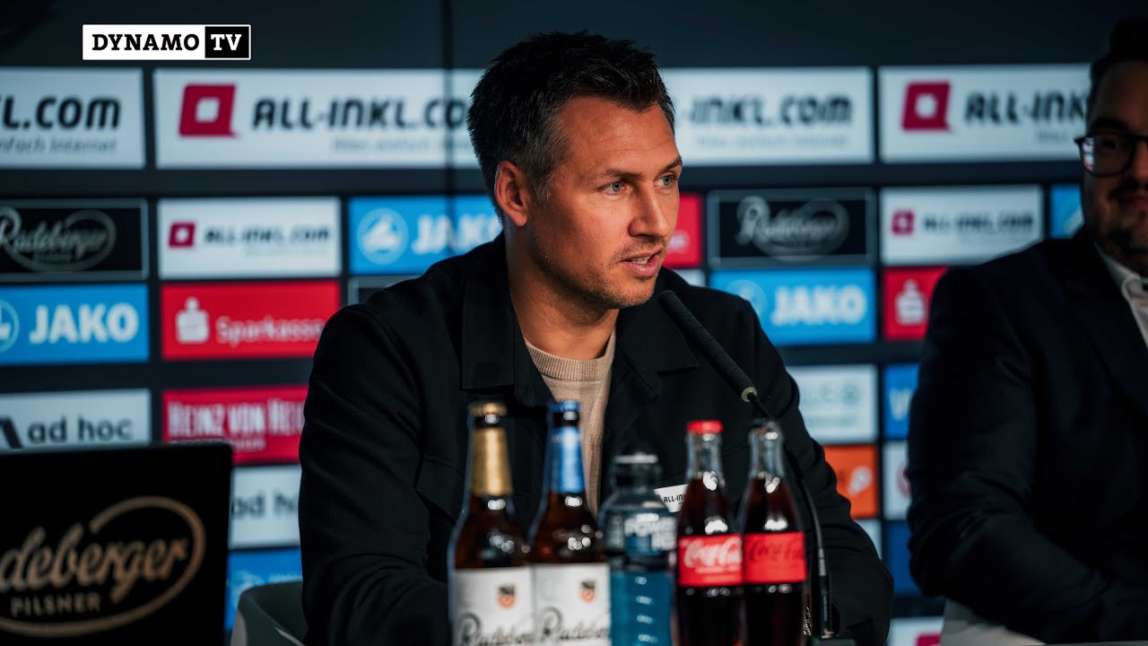 Vorstellung von S&ouml;ren Gonther als Gesch&auml;ftsf&uuml;hrer Sport