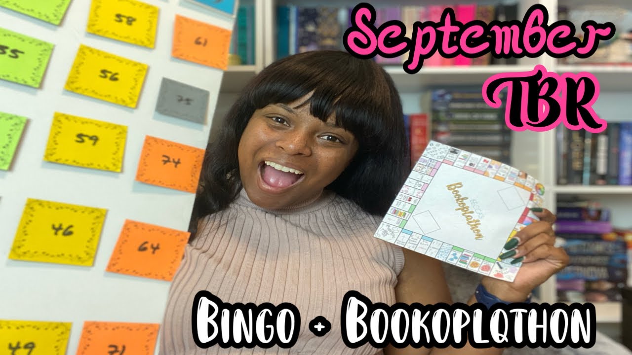 September TBR #27  // TBR Bingo and #bookoplathon // This Is Going To Be A Wild Month