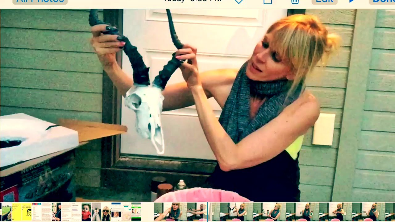 Hydro dipping An Animal Skull