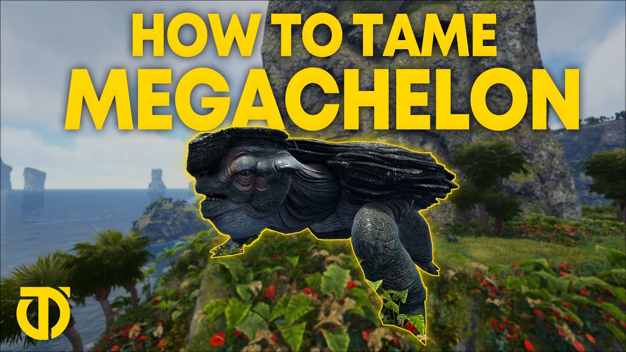 How To Tame a MEGACHELON on ARK! | ARK: Survival Evolved