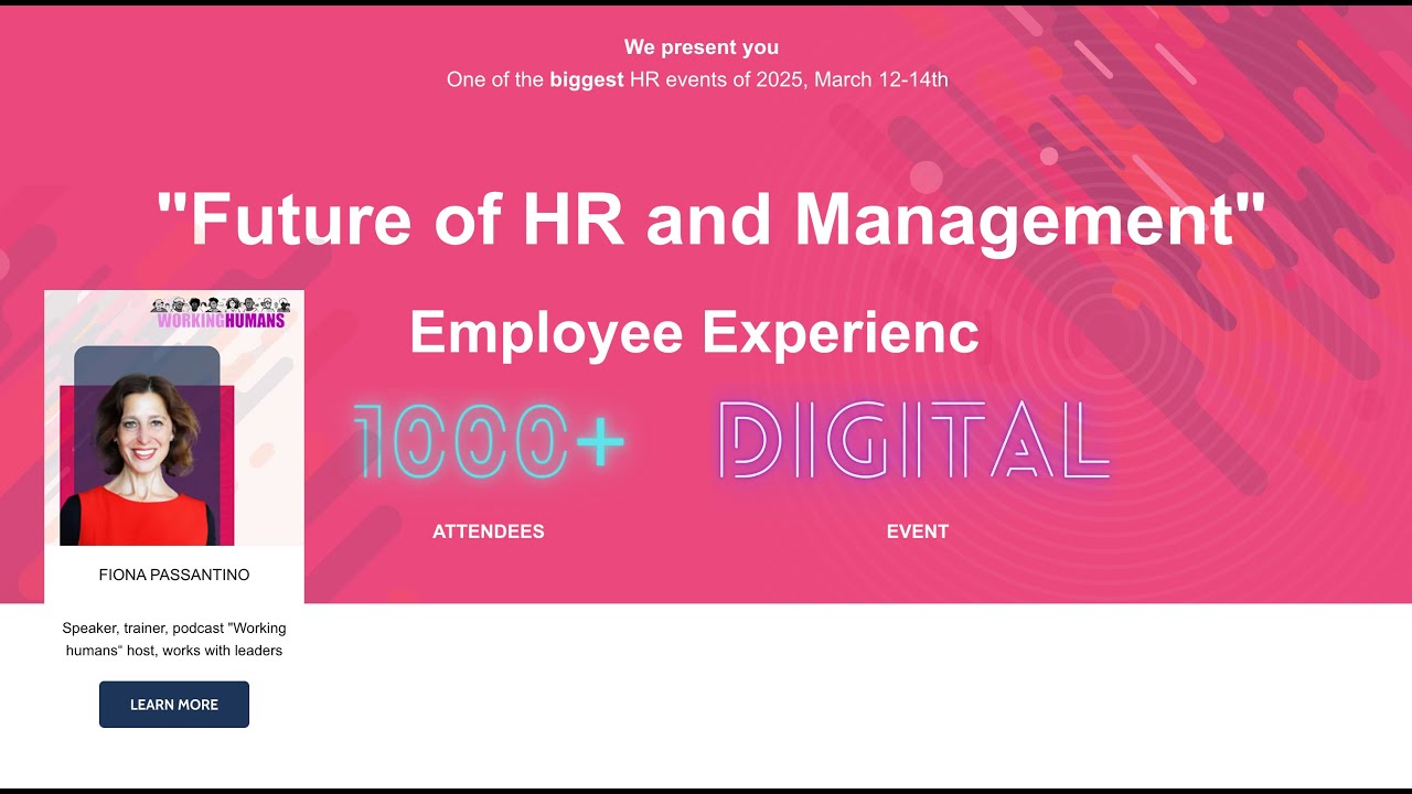 Future of HR webinar