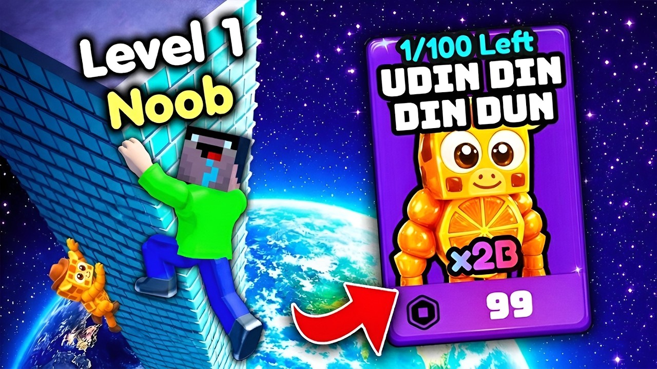 ICH starte als ein NOOB, aber mit OP SECRET in Roblox Climb To Infinity!