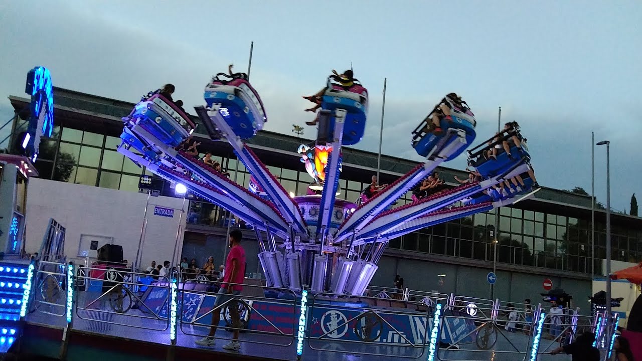 SALTAMONTES JM 🌟 ( CAÍDA LIBRE ) FERIA DE ATRACCIONES DE L