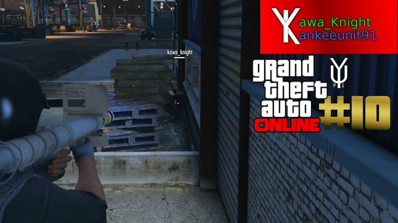 GTA ONLINE Die Lachflash Attacke auf Kawa Knight #10 Let&acute;s Play GTA Online KY