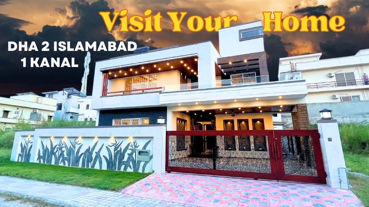 1 Kanal Modern House DHA Islamabad |Artistic House Design |Near Mosque |#houseforsale