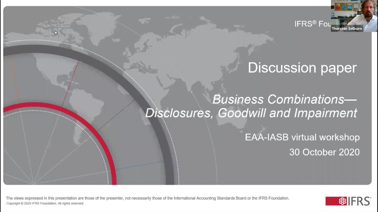 IASB and EAA workshop on Discussion Paper Business Combinations—Disclosures, Goodwill and Impairment