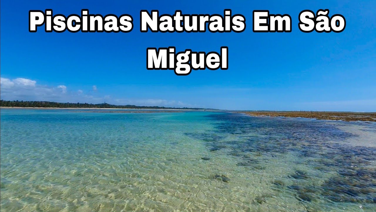 São Miguel Dos Milagres Alagoas Passeio Para As Piscinas Naturais