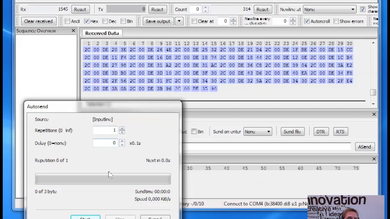 Loadpin RS232 Configuration via HTERM  www.BATAROW.com