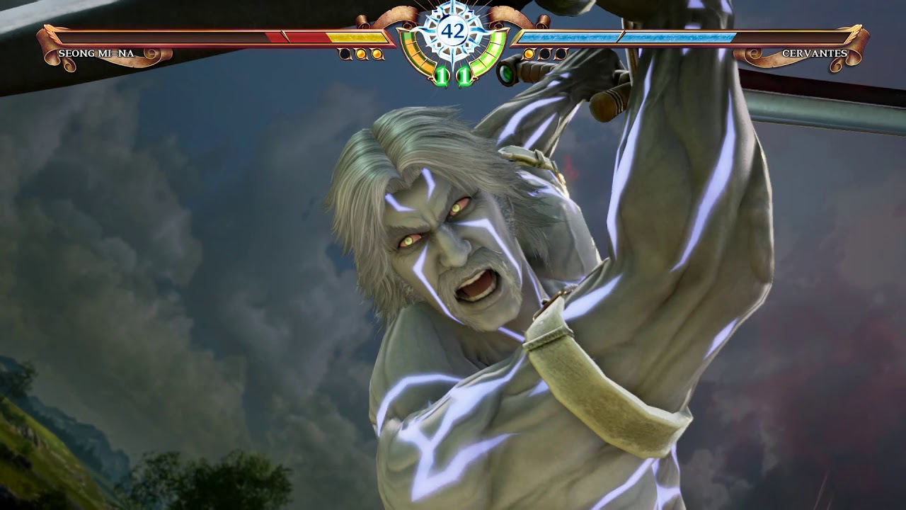 SoulCalibur VI - Hyrul (Seong Mi-na) vs Silent Joel (Cervantes)