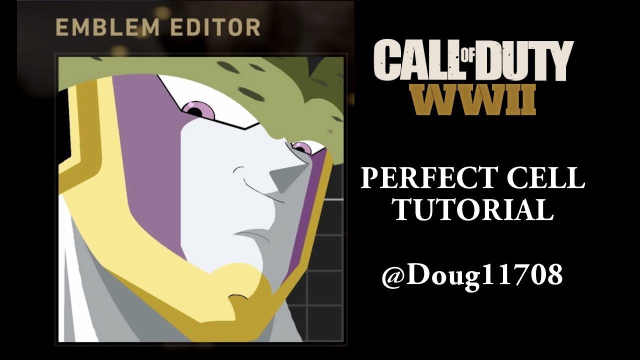 Call of Duty WW2: Perfect Cell Emblem Tutorial