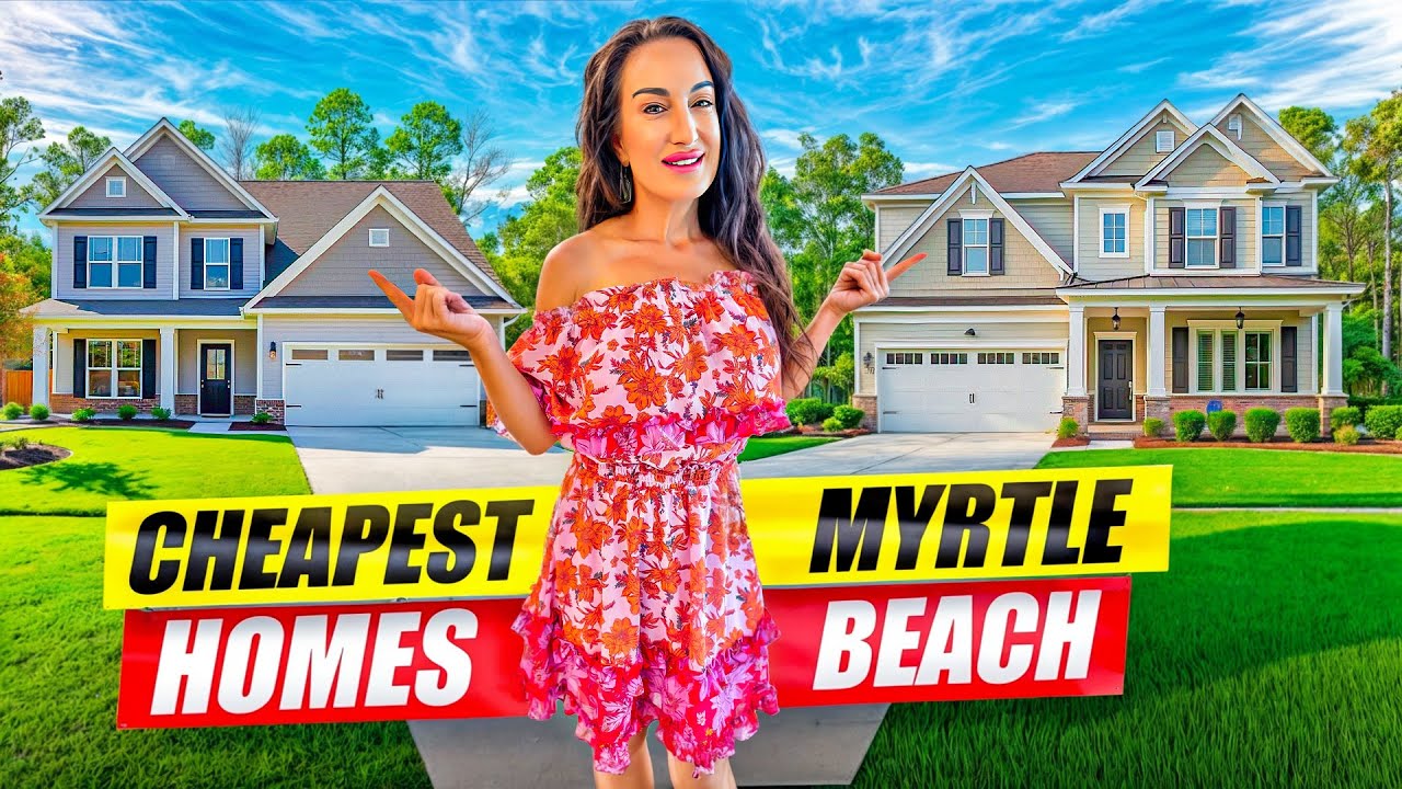 [Home Vlog Tour] Affordable NEW Construction Homes in Myrtle Beach's Most POPULAR GATED Community