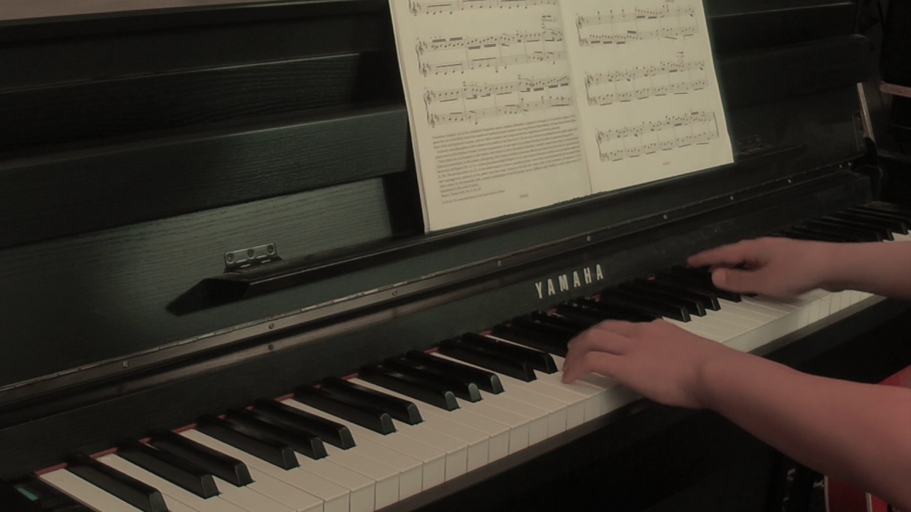 Sonata in B minor by Scarlatti @ Crazy Fish Music Studio Manchester
