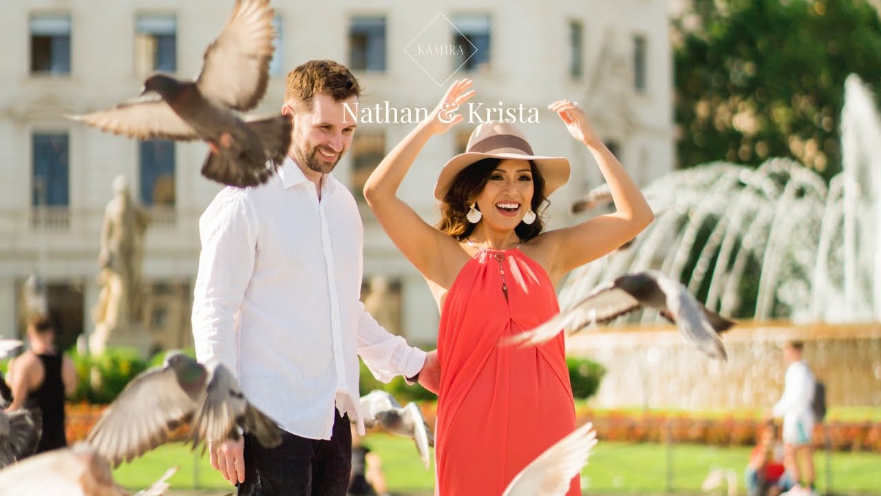 Wedding engagement video in Barcelona, Spain | Nathan & Krista