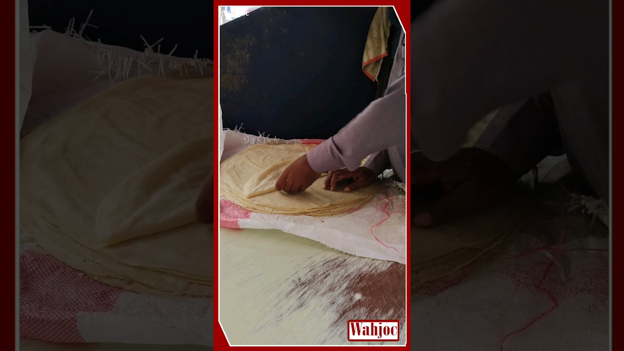 Manda Rotti Cutting | Samosa & Roll Patti Cutting | Street Food | Wahjoc Food