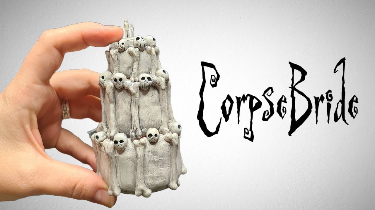 Corpse Bride Wedding Cake in Miniature!