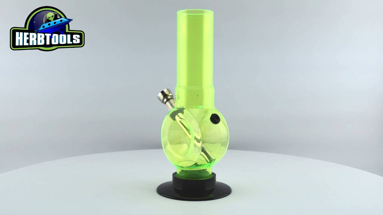 ACRYLIC DOUGHNUT SMALL BONG [HD] [HERBTOOLS]