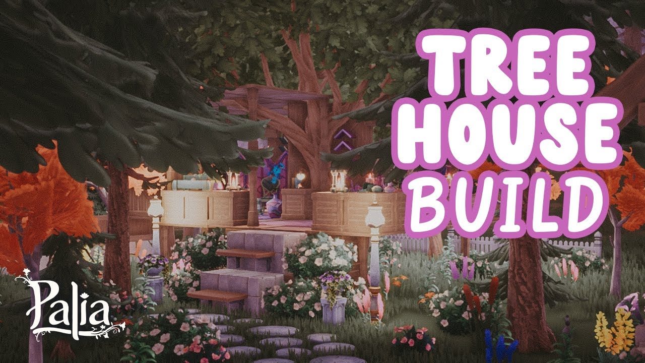 Уютный домик на дереве в Палии🌲 | Palia Build & Decorate | Геймплей Palia