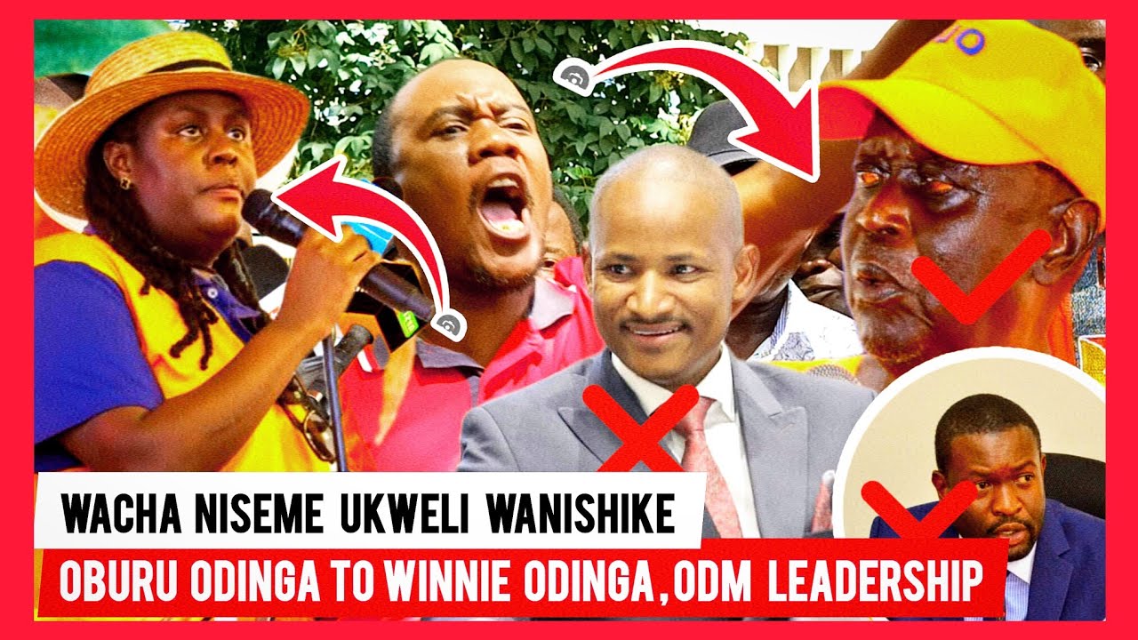 ODM War! MP Warns Winnie Odinga After Oburu Leadership Challenge