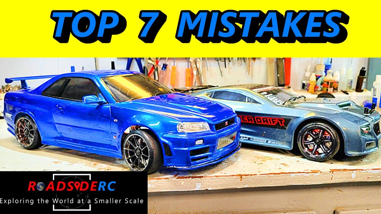 Введение в RC Drift: 7 главных ошибок и как их избежать