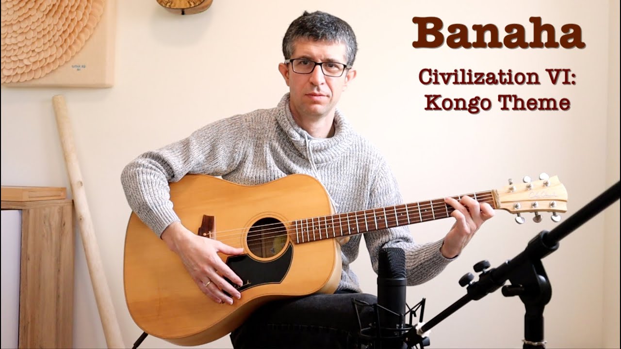 Banaha | Congolese Folk Song | Played on Acoustic Guitar