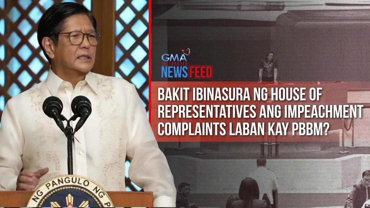 Bakit ibinasura ng House of Representatives ang impeachment complaints... | GMA Integrated Newsfeed