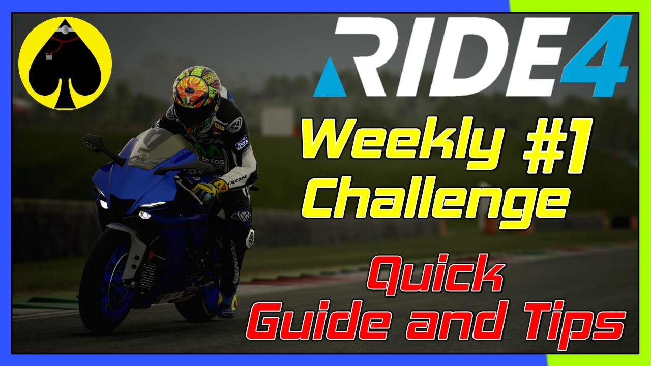 RIDE 4 - Weekly Challenge 01 - Mugello - Quick Guide and Tips!