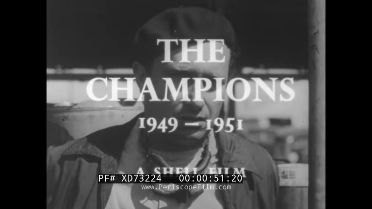 «ЧЕМПИОНЫ 1949–1954» — ДОКУМЕНТАЛЬНЫЙ ФИЛЬМ ОБ АВТОГОНКАХ ФОРМУЛЫ-1 ОТ SHELL OIL CO XD73224