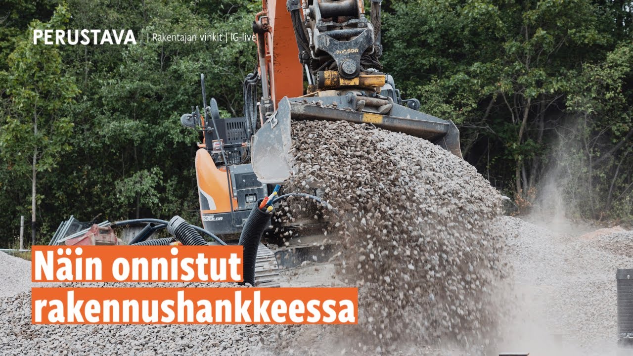 Kuinka onnistut talon rakennushankkeessa? | IG-livetallenne
