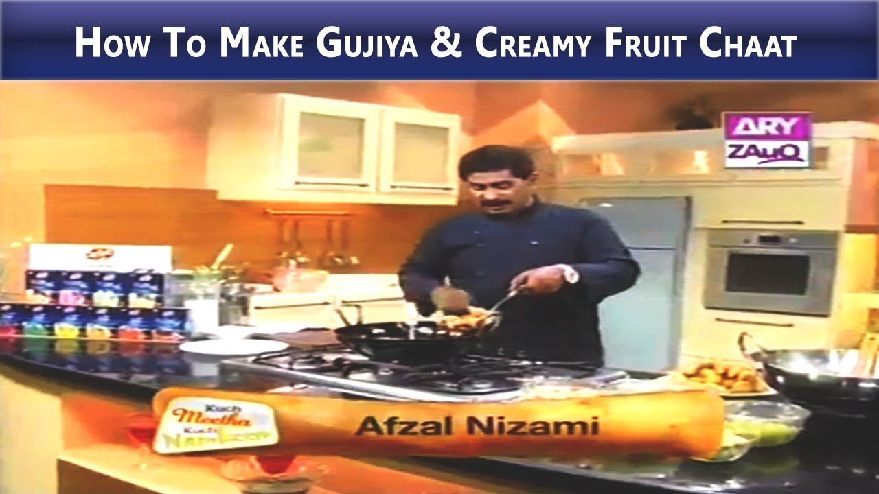 Gujiya & Creamy Fruit Chaat Recipe | Part 2 | ARY ZAUQ