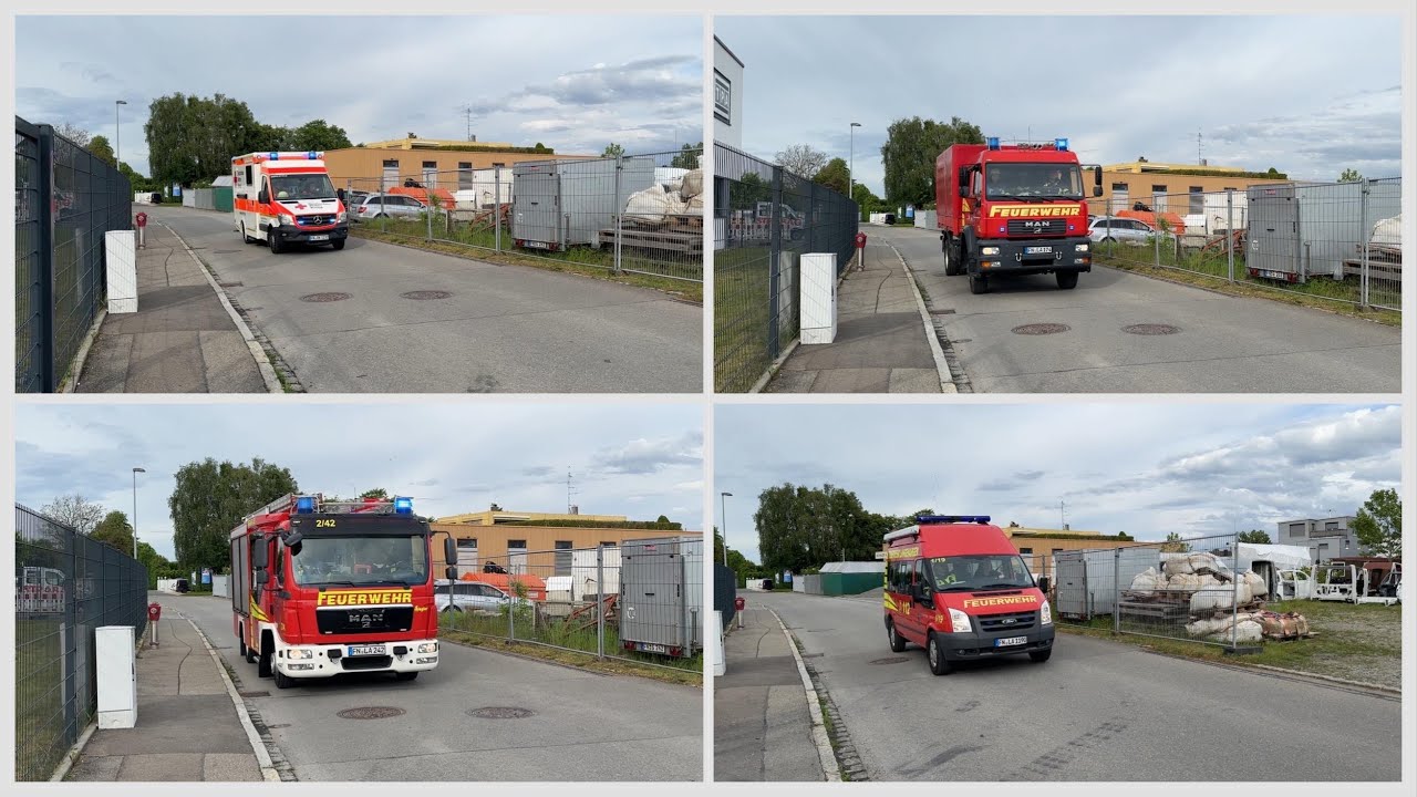 [Einsatzfahrten] Feuerwehr Langenargen am Bodensee [Hauptübung24]